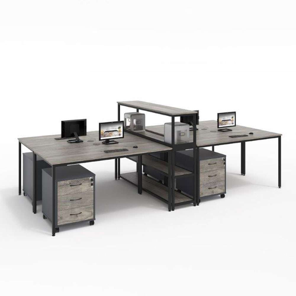 Euro 25mm 4 Way Cluster With Center Storage