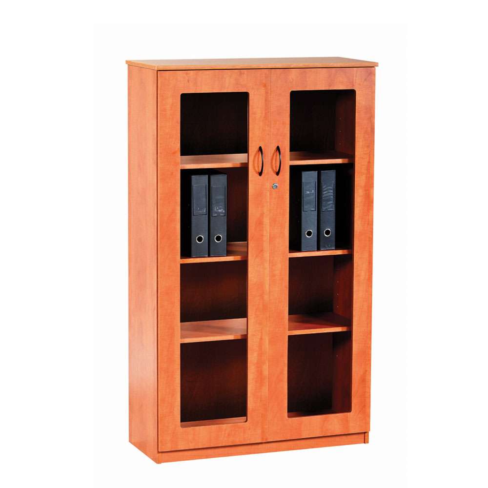 Data Track Glass Door Cupboard